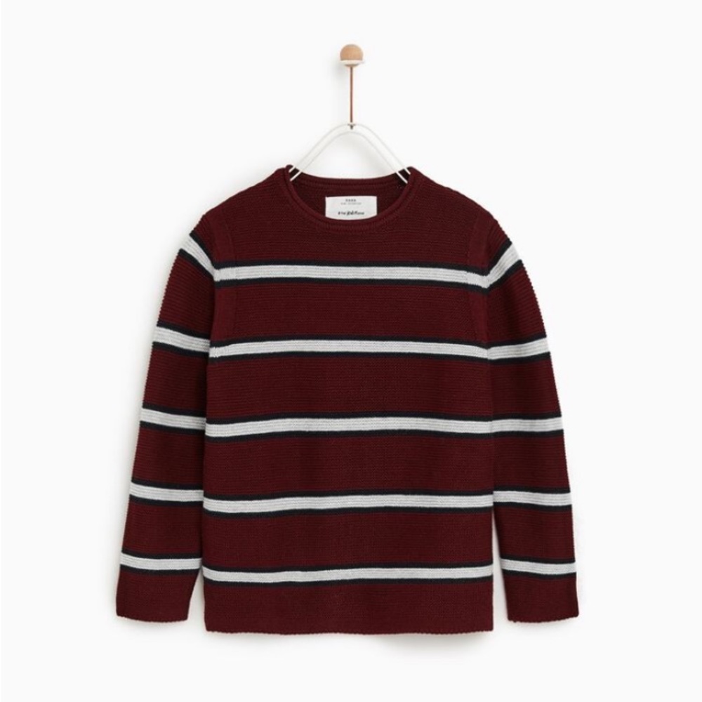 Zara kids striped sweater size 6